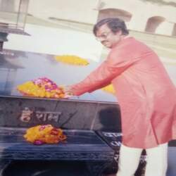 Guruji At Rajghat Delhi Mahatama Gandhi Memorial